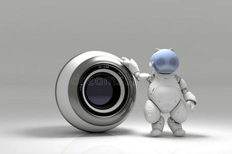 摄像头和机器人
