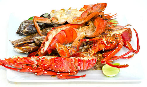 海鲜满图片