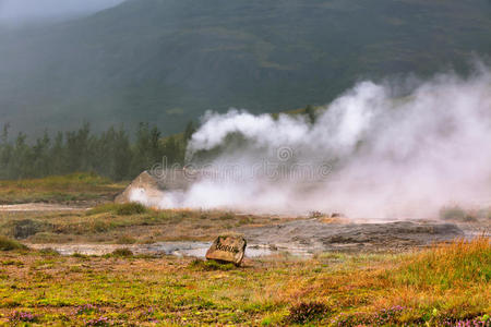 特征 风景 沸腾 能量 阴天 地质 目的地 液体 地区 苔藓