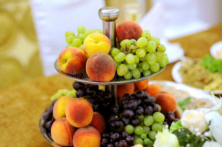 桃子和葡萄
