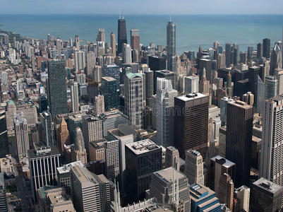 威利斯大厦的芝加哥摩天大楼