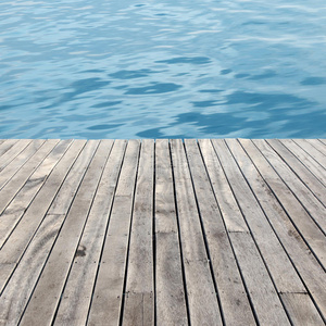 木地板和海