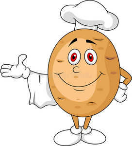 美食人物卡通图片