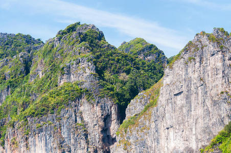 热带海岛岩