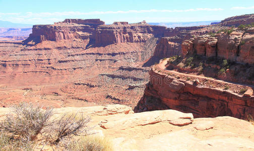 澳大利亚科洛布峡谷远景全景画远景关于指已提到的人田纳西州河山谷和