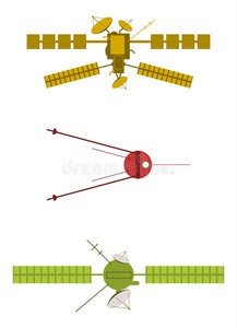 卫星就位。