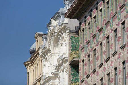 奥托瓦格纳维也纳新建筑艺术照片