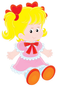 卡通洋娃娃图片