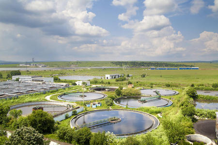 净化工程污水处理工程的清洁施工照片