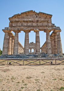 意大利paestum寺庙