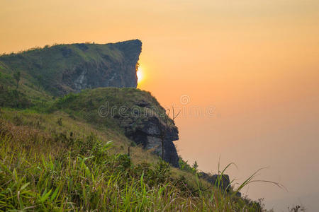 泰国清莱的phu chi fa