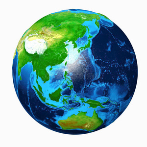 亚洲地球图片