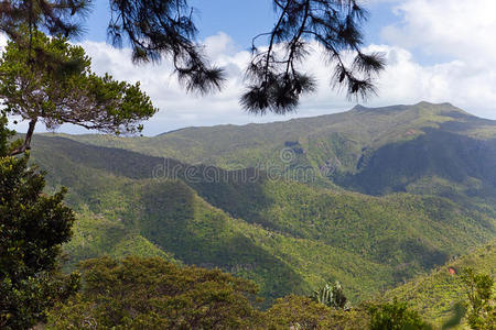 非洲山河峡谷