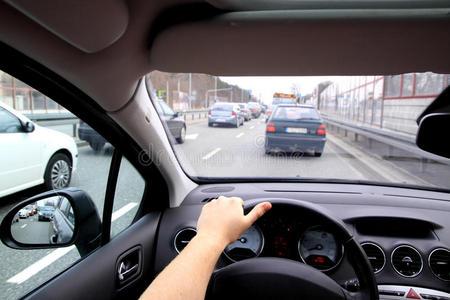 汽车安全交通堵塞图片