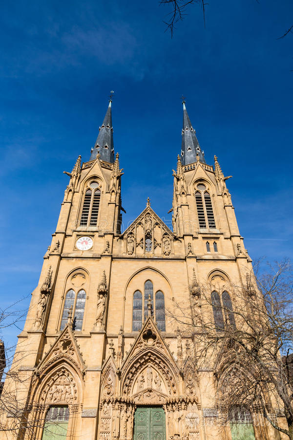 法国梅茨洛林的圣塞戈莱恩教堂eglise sainte segolene