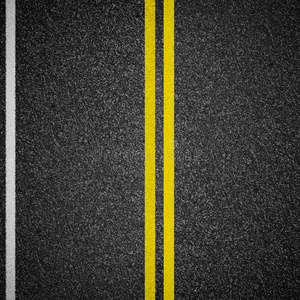 公路沥青路面顶视图照片