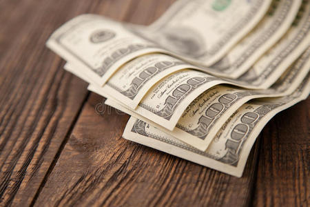 500美元特写照片