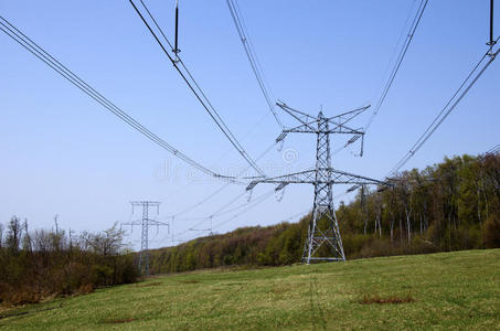高压线照片