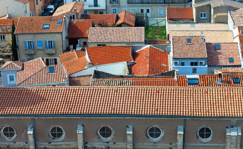 建筑学 房屋 高的 建筑 屋顶 地中海 城市 旅行 法国