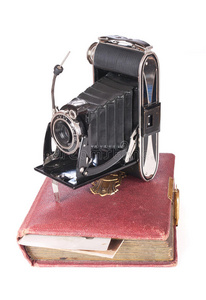 旧相册复古摄影相机图片