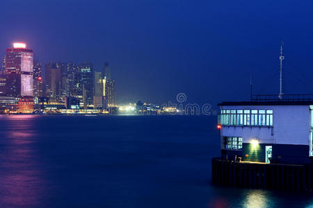 香港维多利亚港夜景