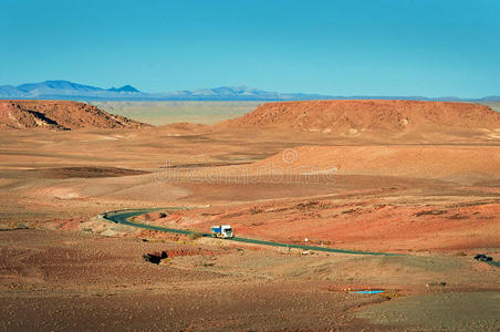 情景 旅行 颜色 非洲 丘陵 岩石 摩洛哥 山谷 地图集