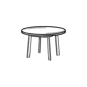 圆桌图标图片-圆桌图标素材-圆桌图标插画-摄图新视界