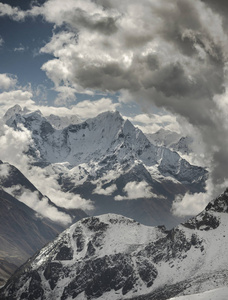 喜马拉雅山 Gokyo Thamserku 峰会