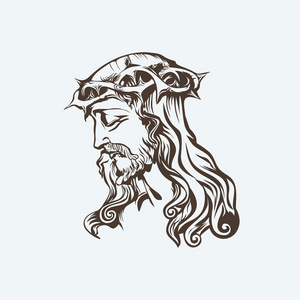 荆棘的冠冕.手绘照片