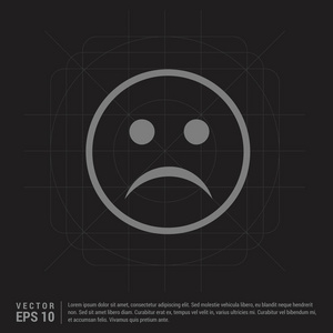 黑色的笑脸图片