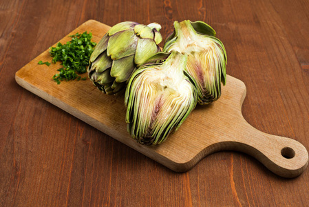 鲜撒丁岛洋蓟心, 慢食照片