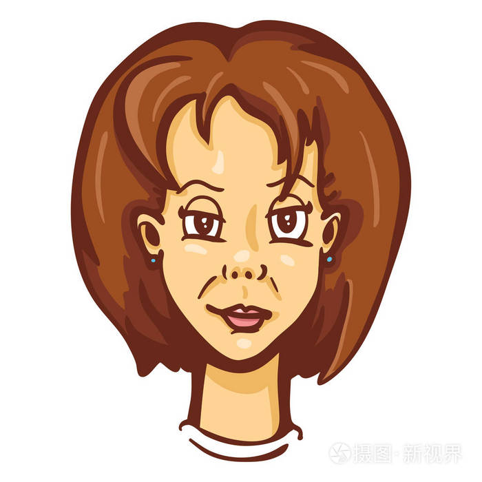 人物的情感.蔑视的女人