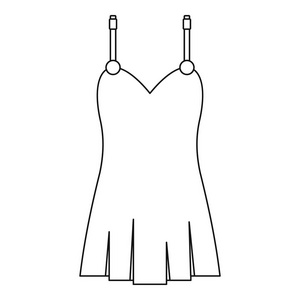 睡衣图标,大纲样式照片