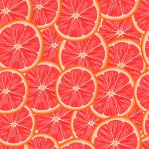 无缝模式与切片的橙色
