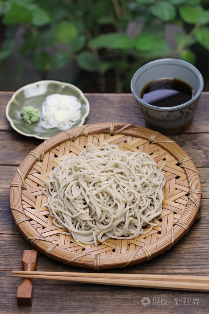 冷荞麦面, 日本料理
