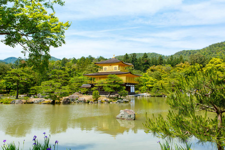 金阁寺金阁在京都，日本