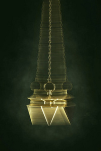 摆动的钟摆催眠照片