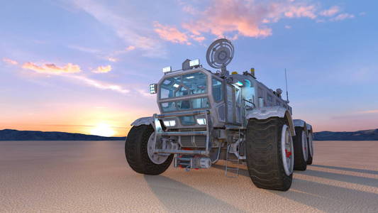 太空漫游者空间 rover3d Cg 渲染