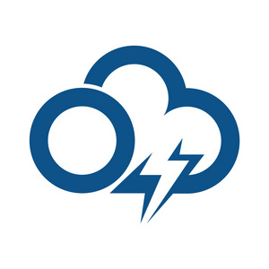 云计算和下降的标志图片