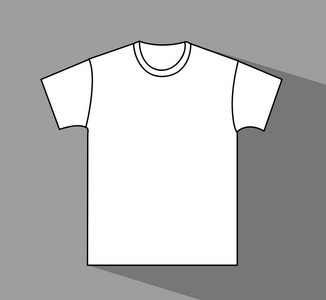 空白 t 恤模板照片