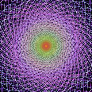 分形图案的简单的几何形状简单的分形背景-抽象数字生成图像简单的