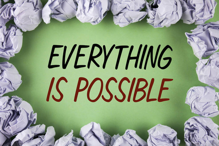 手写文字书写一切皆有可能.