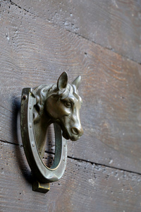马团长形式青铜门环