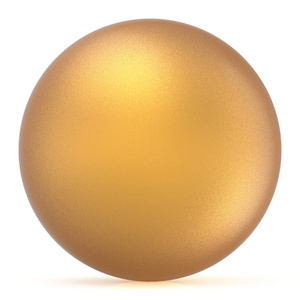 球形圆形按钮金色的球基本乱蓬蓬黄色圆圈空白
