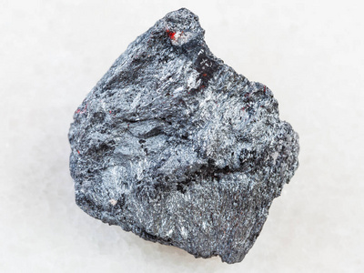 生锑矿 Stibnite 白石