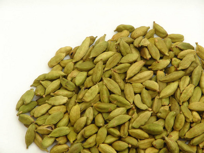 cardamone，绿色，印度香料