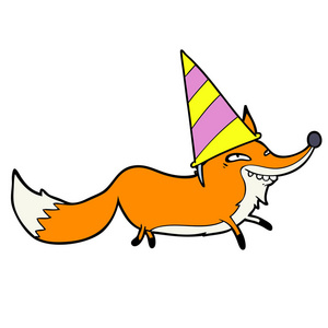 狡猾的狐狸边框图片