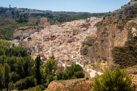 西班牙卡斯蒂利亚拉曼恰 Alcala del Jucar 的概述