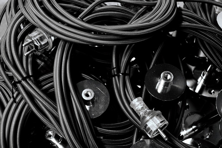 黑色电线图片-黑色电线素材-黑色电线插画-摄图新视界