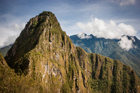 秘鲁库斯科马丘比丘遗址怀纳卡帕克马丘比丘全景